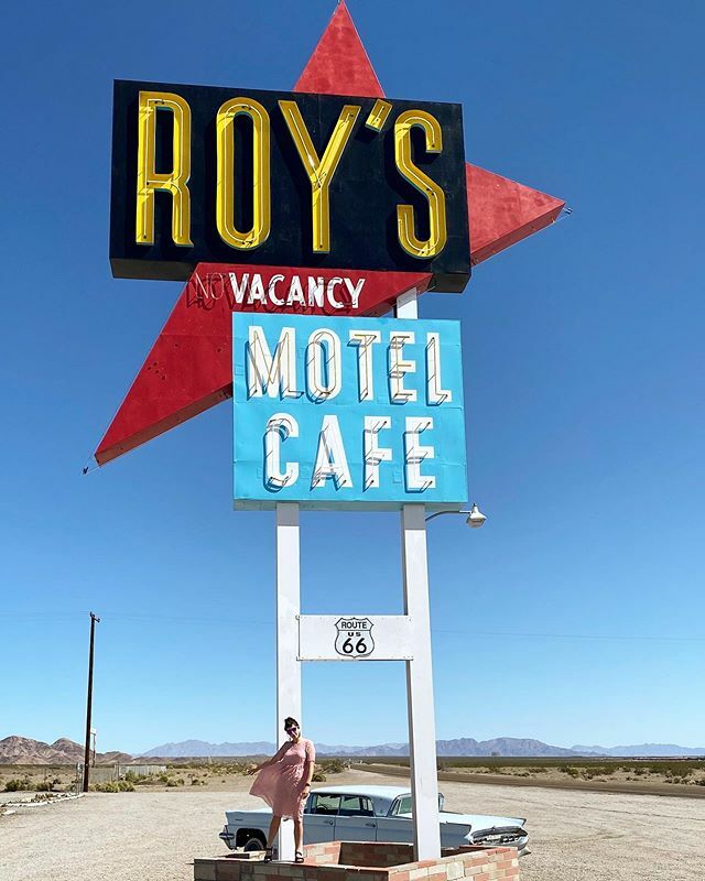 One from our drive along Route 66 last week. I bloody LOVE old American motel signs and this one was 👌❤️ ift.tt/2TRX1Nh