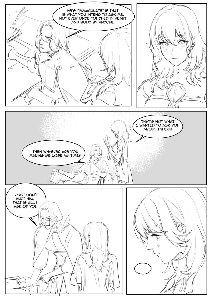 I was reluctant to post this here but oh well;;; it's a bit old but I still like it a lot.