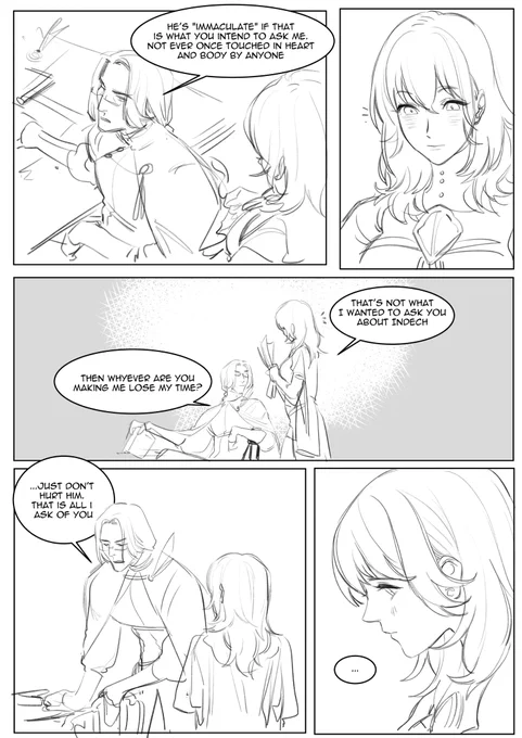 I was reluctant to post this here but oh well;;; it's a bit old but I still like it a lot. 