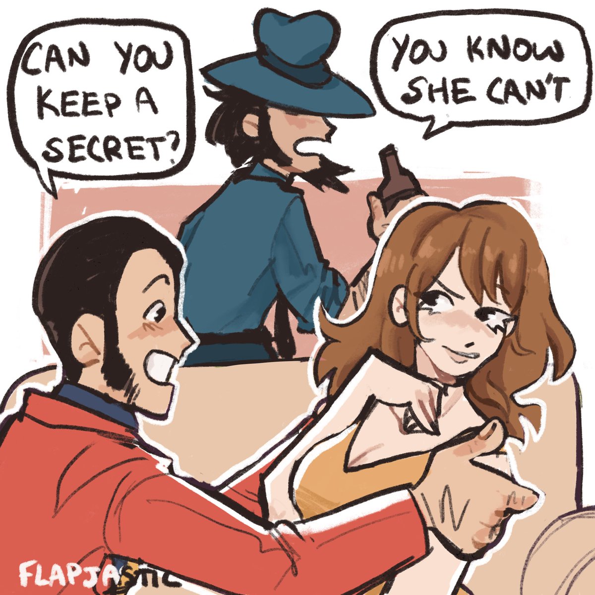 lupin iii but it's moomin comics #lupinthethird 