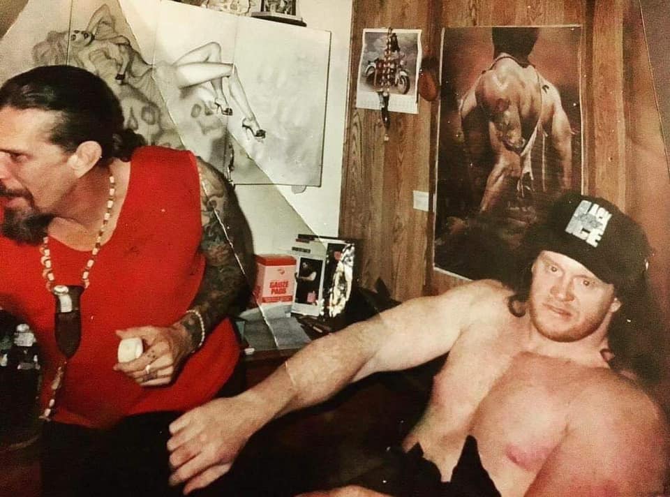 Allan on Twitter The Undertaker getting his first tattoo in the early  90s httpstcoiL5wtB1rAW  Twitter