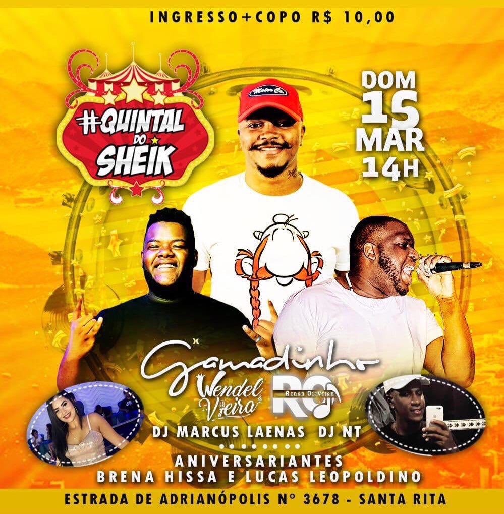 Ingressos do matuê no evento do sheik