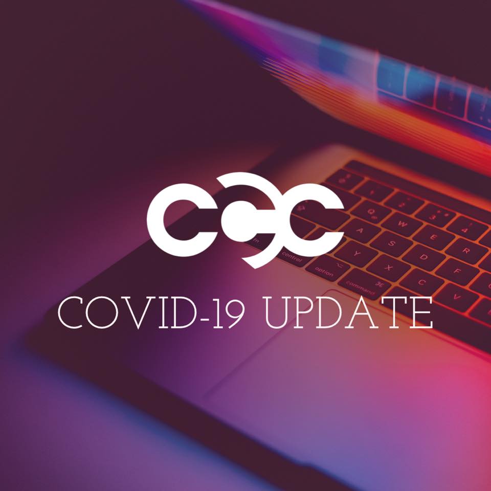 Following the lead of SC school cancellations, CCC will cancel larger gatherings for the upcoming weeks (Sunday morning, Life Groups, 320 Students, all Bible studies &amp; women's retreat). Pray for health care leaders &amp; those making decisions. Check here &amp; our website for updates.