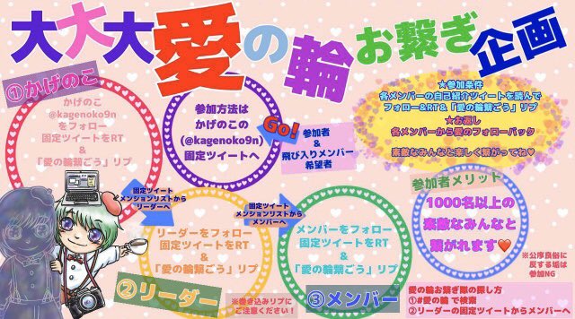 genkitutawaru's tweet photo. #愛の輪 #ゲンナ @genkitutawaru 

✨自己紹介✨

☀️
男☀️
4時☀️
催眠術☀️
催眠ケア☀️
コーチング☀️
相手本位主義☀️
管理職１２年目☀️
専門職１８年☀️
パートナー☀️
潜在意識☀️
看護師☀️
ケア☀️
氣☀️
☀️

＊私へのリプはこちらのツイートに☀️
参加ルールは画像をチェック✨

ゲンナ https://t.co/w7lh5cFCAE