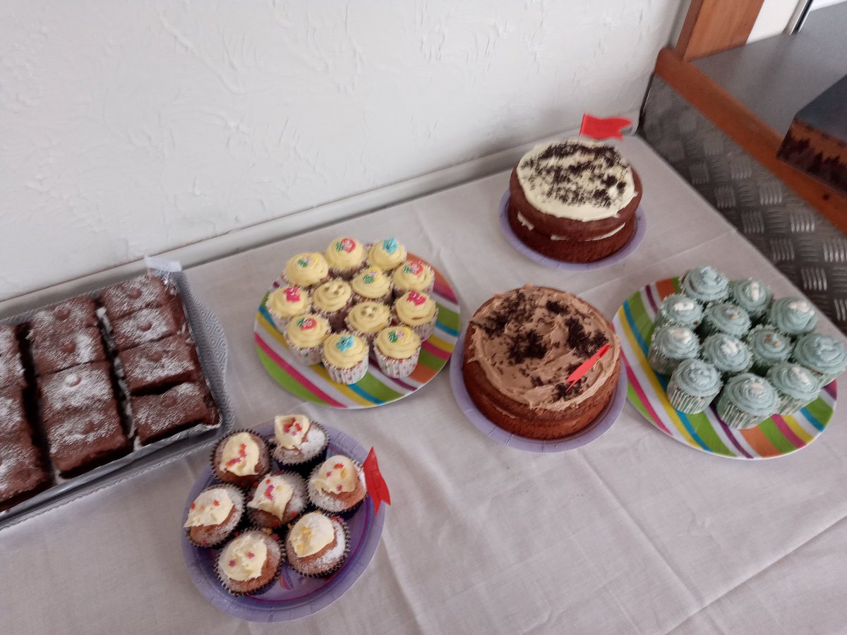 MattWilkinson79's tweet photo. £1500 raised today for @_SmallestThings and @Tommys_baby with cake sale and raffle. Its tough everywhere with this virus but hopefully today we made people smile, laugh and help a great cause #prematurerockstar2020 #Samlegacy https://t.co/hMJJgJtoeh