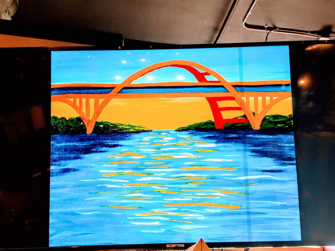 erikk292mke's tweet photo. #SundayFunday=@splashstudio #HoanBridge. Thanks to everyone who came out today to celebrate #SplashStudio's anniversary bday. @LightTheHoan #LighttheHoan https://t.co/FHfZaUaxt6