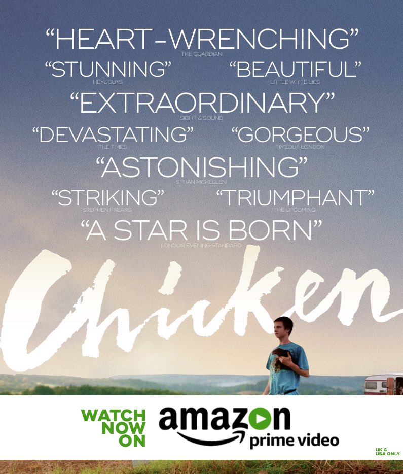 Looking for something new to watch??

The critically acclaimed CHICKEN is available on Amazon Prime in the US and UK now!