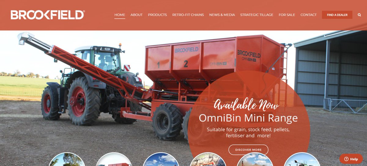 Brookfield_Ag's tweet photo. Our NEW website is LIVE!
You can keep up with the latest from #brookfieldag on our NEW website including our new innovative machinery, chain options, the latest product news, machinery specifications and what machinery we currently have for sale!
https://t.co/my7TGercxX https://t.co/0eLlqdNZJn
