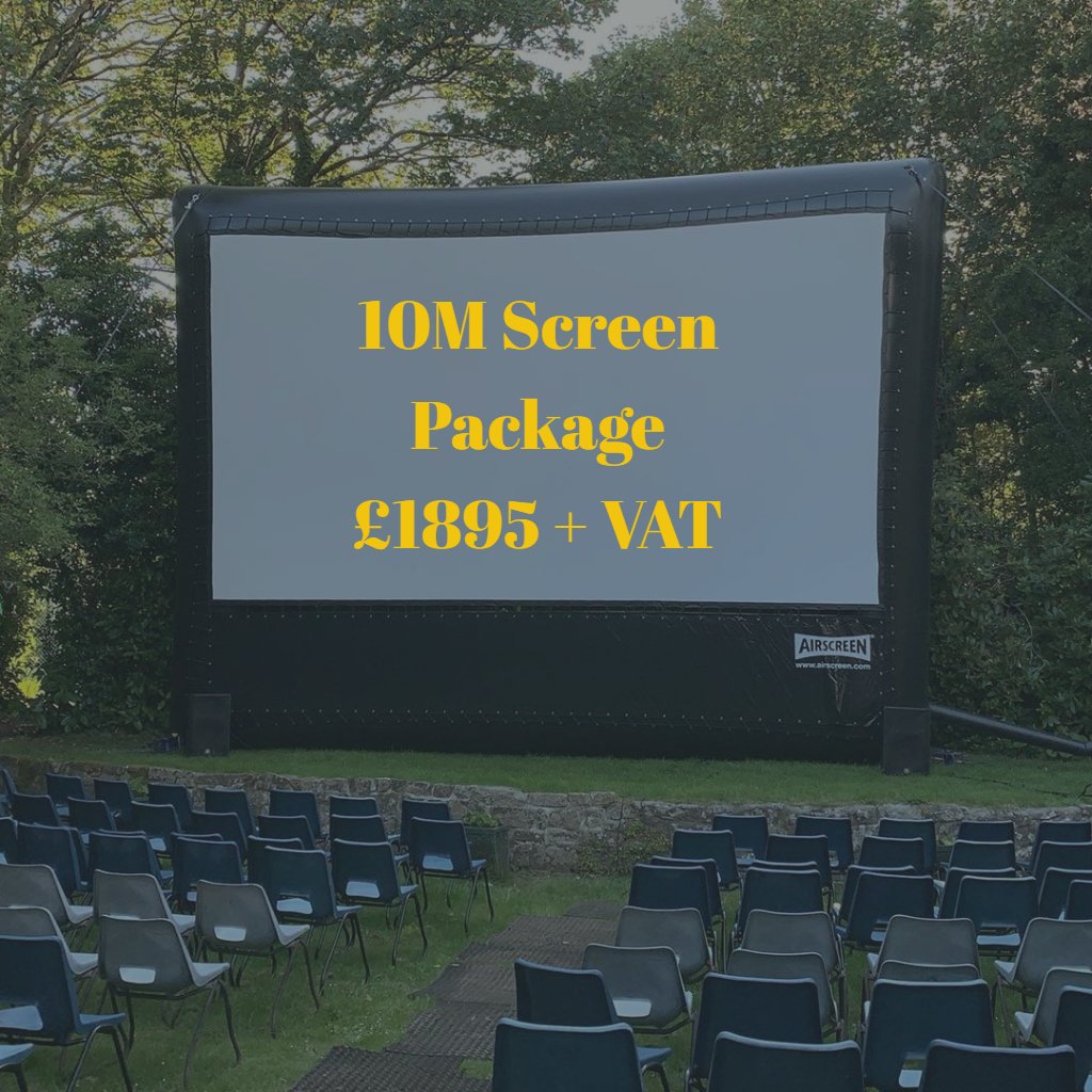skylight_cinema's tweet photo. Have you got yours booked yet? Our 10M all inclusive Screen packages start at £1895 and are perfect for those with larger audiences! Get in contact with us for more details! 

#outdoorcinema
#skylightcinema https://t.co/0mbwiSUSfk