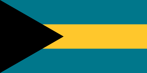 Bahamas. 7.5/10. Unusual colourscheme and the black triangle cutting in to the three horizontals is interesting. Adopted in 1973 to celebrate the country's independence from the UK. It is an amalgamation of various submissions made when the flag design was put to a public vote.