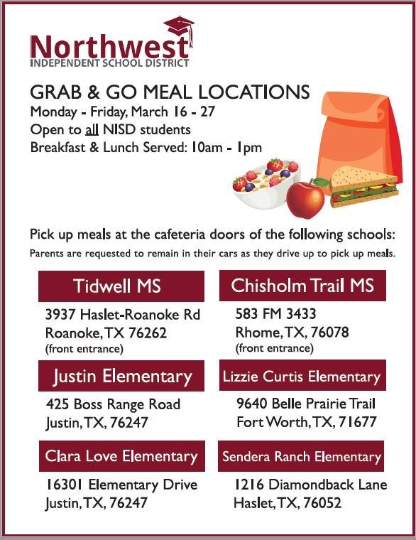 Please share with our communities! We want to make sure all our students are fed! <a href="/NorthwestISD/">Northwest ISD</a>