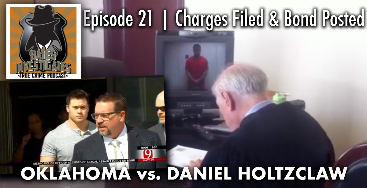 BrianBatesPI's tweet photo. Check out Episode 21: Criminal Charges Filed &amp; Bond Posted. Bates Investigates, Season 1, In Defense of Daniel Holtzclaw. The most in-depth look into the State of Oklahoma vs. Daniel Holtzclaw. https://t.co/b0GmMFvVDC &amp; wherever you get your podcasts! #freedanielholtzclaw https://t.co/ZkZ8LDM5nl