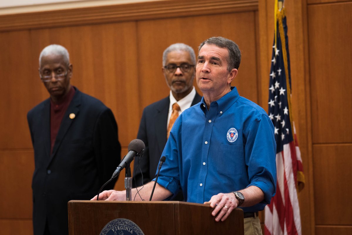 VAGovernor73's tweet image. Today, I announced a temporary statewide ban on all public events of more than 100 people. This is about common sense, and using social distancing to reduce the spread of #COVID19 and protect Virginians.