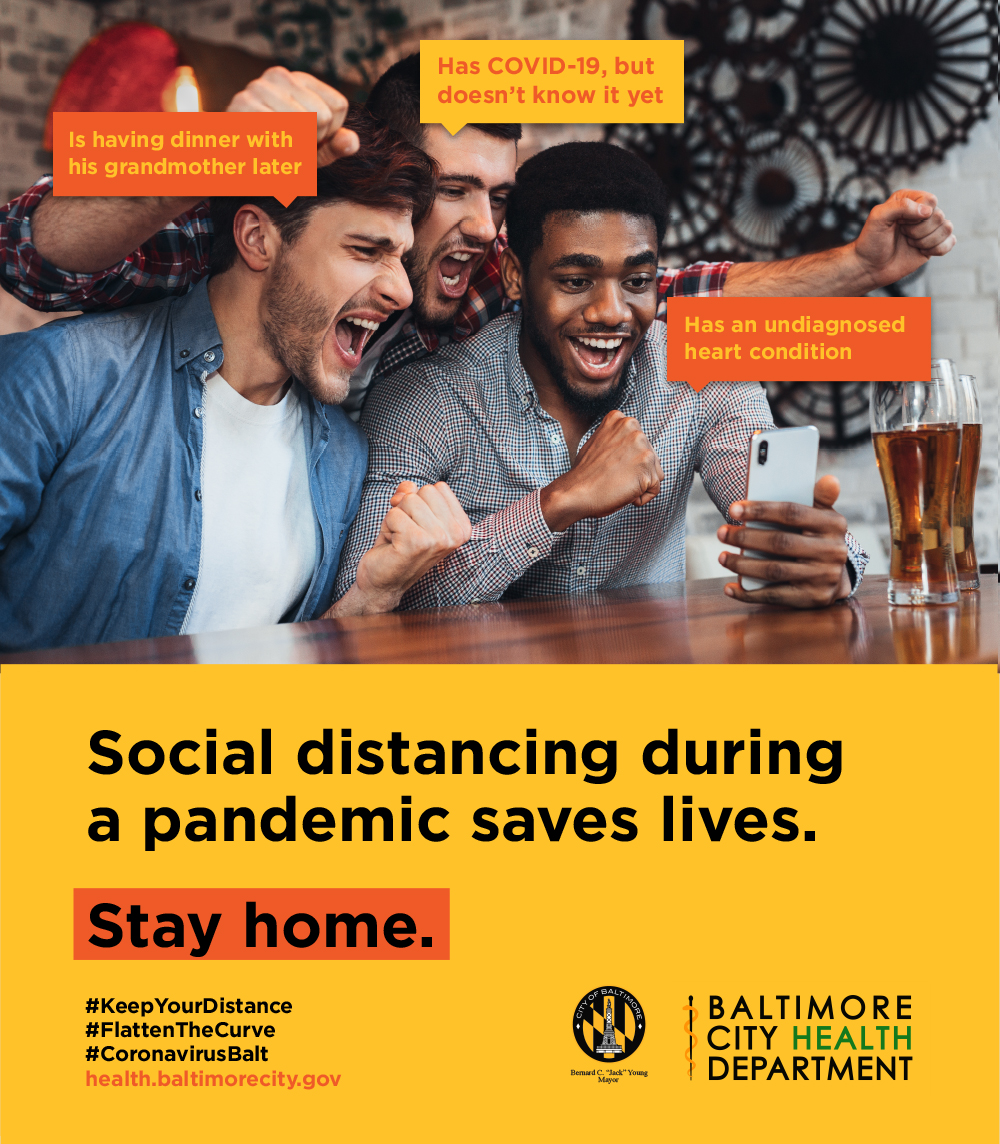 BMore_Healthy's tweet photo. #COVIDー19 #coronoavirusoutbreak #coronavirus #StopTheSpread #KeepYourDistance #FlattenTheCurve #coronavirusbalt https://t.co/uG1tapNkED