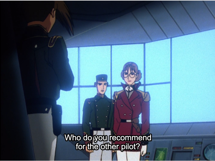 So OZ is like 85% sure Trowa is a Gundam pilot, but they still listen to him.And when he busts out with some secret shit he shouldn't know, his alibi is "How could you not know? Duh." AND IT WORKS.Trowa is the best.