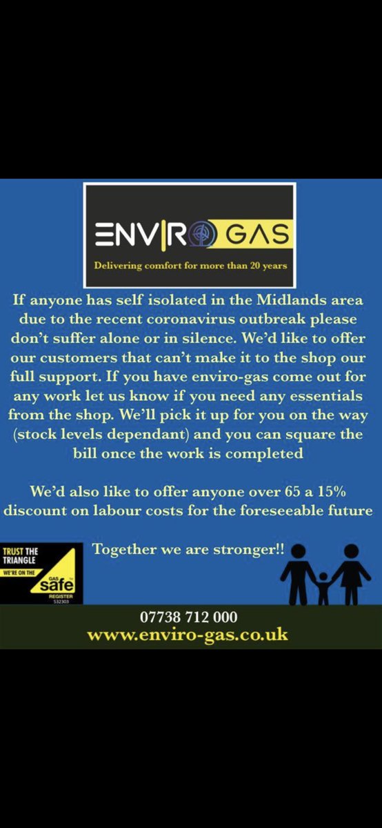 GasEnviro's tweet photo. @baxiboilers @WorcesterBosch @ViessmannUK @IdealBoilers @vaillantuk @VokeraByRiello #COVIDー19 https://t.co/Q5ioqykMzV