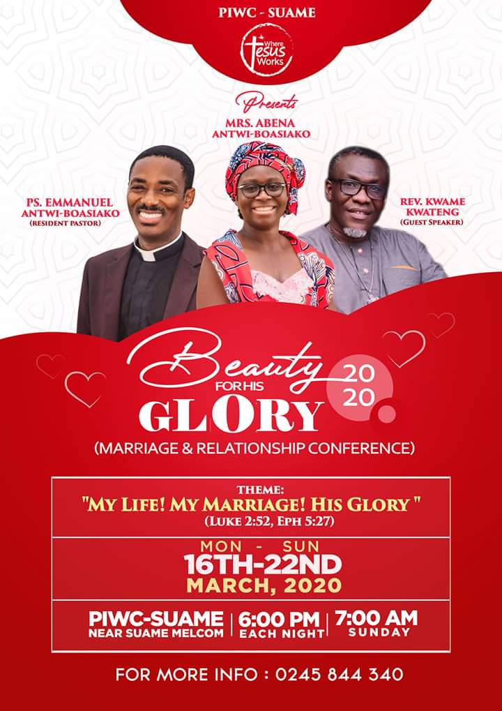 #BeautyforHisGlory #piwcsuame