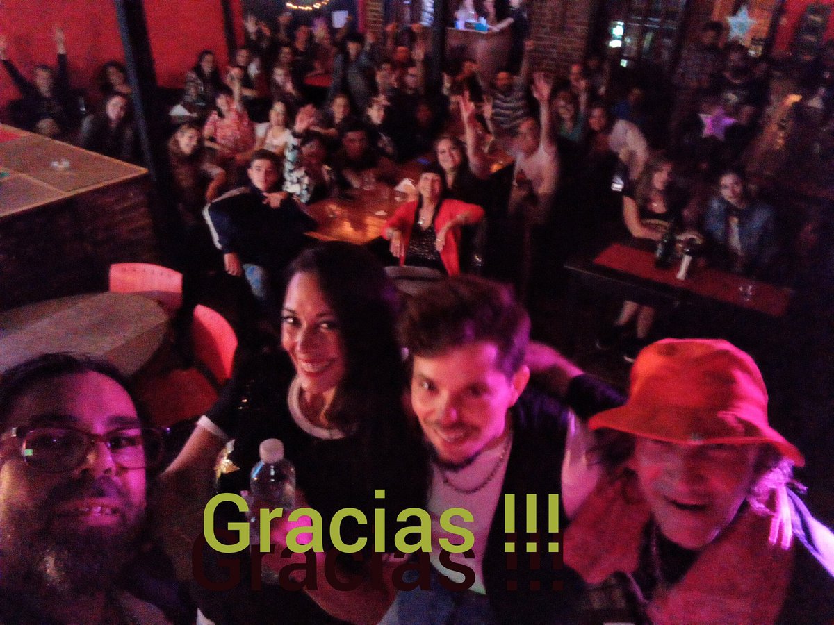 LosPlatillosok's tweet photo. LPV / SIE7E RAYOS show / Ganesha Restobar
-
#lpv #LosPlatillosVoladores #bmvproducciones #bmv #Sony #Sonymusic #rock #rocknacional #rockandroll #sabado #findesemana #buenfinde #Solidrums #Soultone #Soultonecimbals https://t.co/cKVH957N1g