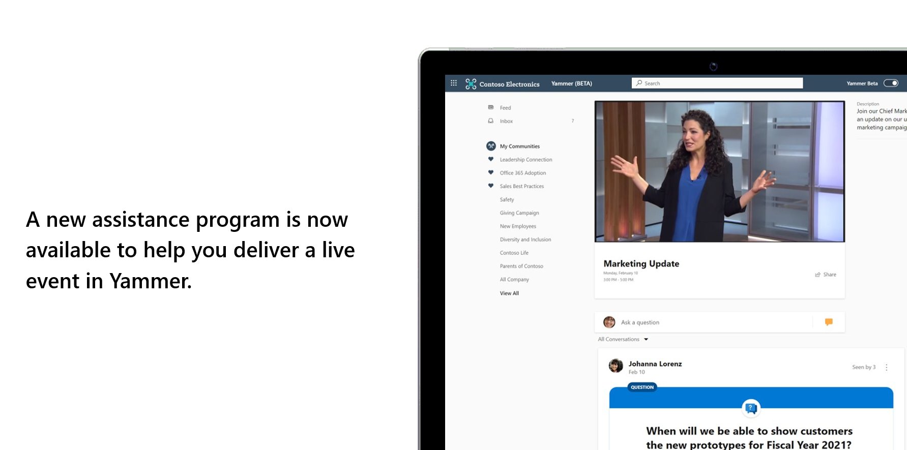 Yammer On Twitter Get Virtual Help Producing And Managing Your Live Events In Yammer Https T Co V9riwjs4bw