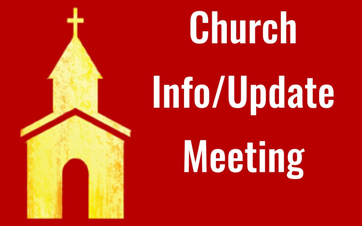GbcPottsboro's tweet photo. Quarterly Information Meeting
Sunday, March 22, 5:00 pm
Fellowship Hall https://t.co/VonoWrSAq1