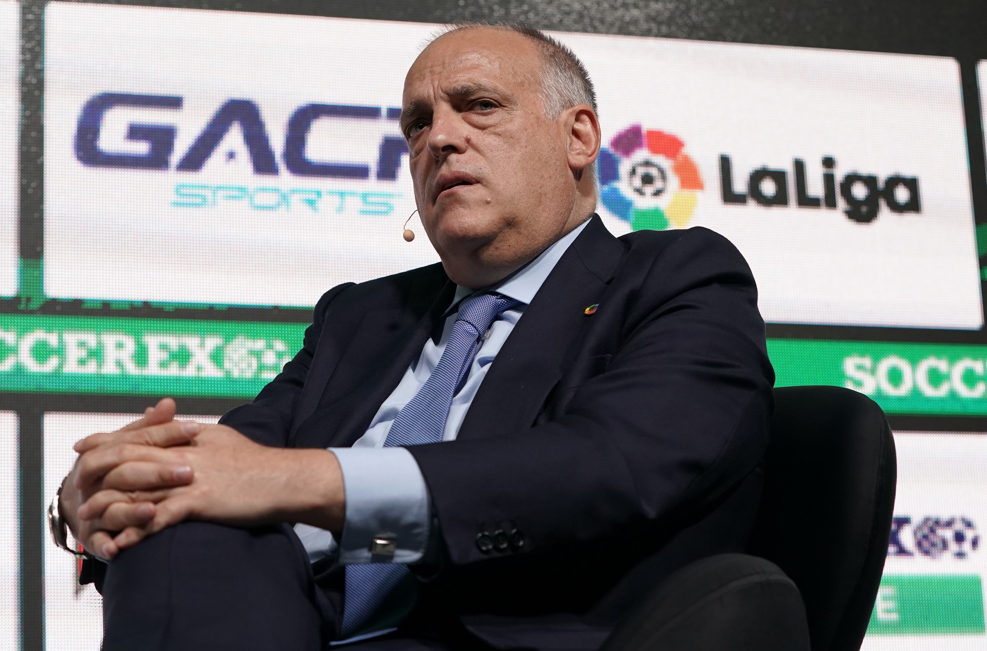 GOAL on X: "La Liga president Javier Tebas: "I'm convinced we will end this season, we are working with other leagues to adjust our fixtures." 🤞 https://t.co/G0QdqVDxeO" / X