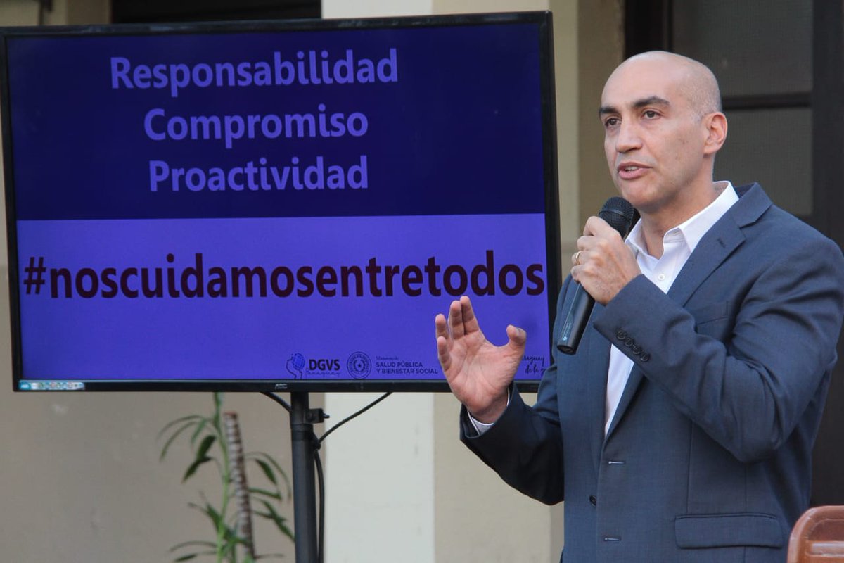 Julio Mazzoleni (@mazzolenijulio) on Twitter photo Informe #COVID19 en nuestro país: Laboratorio Central procesó este fin de semana 33 muestras, 32 resultaron negativas y 1 positiva, relacionada al segundo caso. Total de casos confirmados: 8. #NosCuidamosEntreTodos #quedateencasa <a href="/msaludpy/">Ministerio de Salud</a> Informe #COVID19 en nuestro país: Laboratorio Central procesó este fin de semana 33 muestras, 32 resultaron negativas y 1 positiva, relacionada al segundo caso. Total de casos confirmados: 8. #NosCuidamosEntreTodos #quedateencasa <a href="/msaludpy/">Ministerio de Salud</a>
