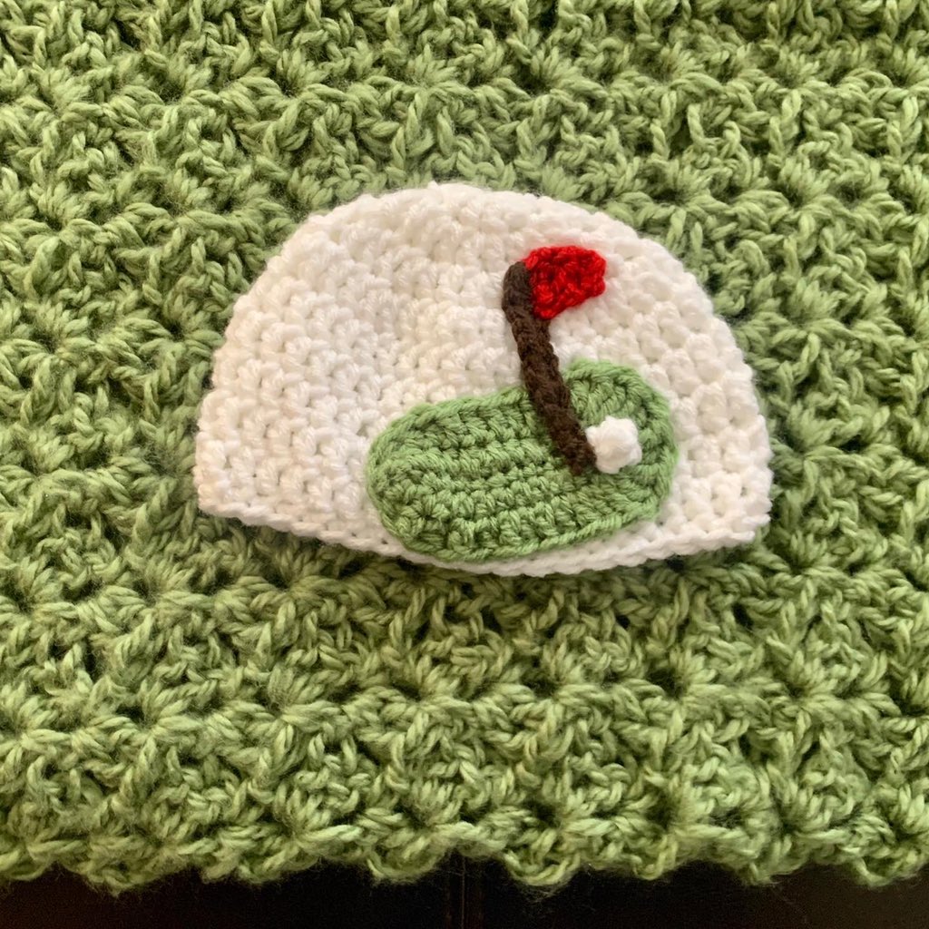 thepurplehook's tweet photo. Newborn set for #daddyscaddy 
⛳️⛳️⛳️⛳️⛳️⛳️⛳️⛳️⛳️⛳️⛳️
#crochet #crochetnewborn #newborncrochet #golf #golfcaddy #newbornphotography #newbornphotoprops #newborngolf https://t.co/JIv99qMBBL