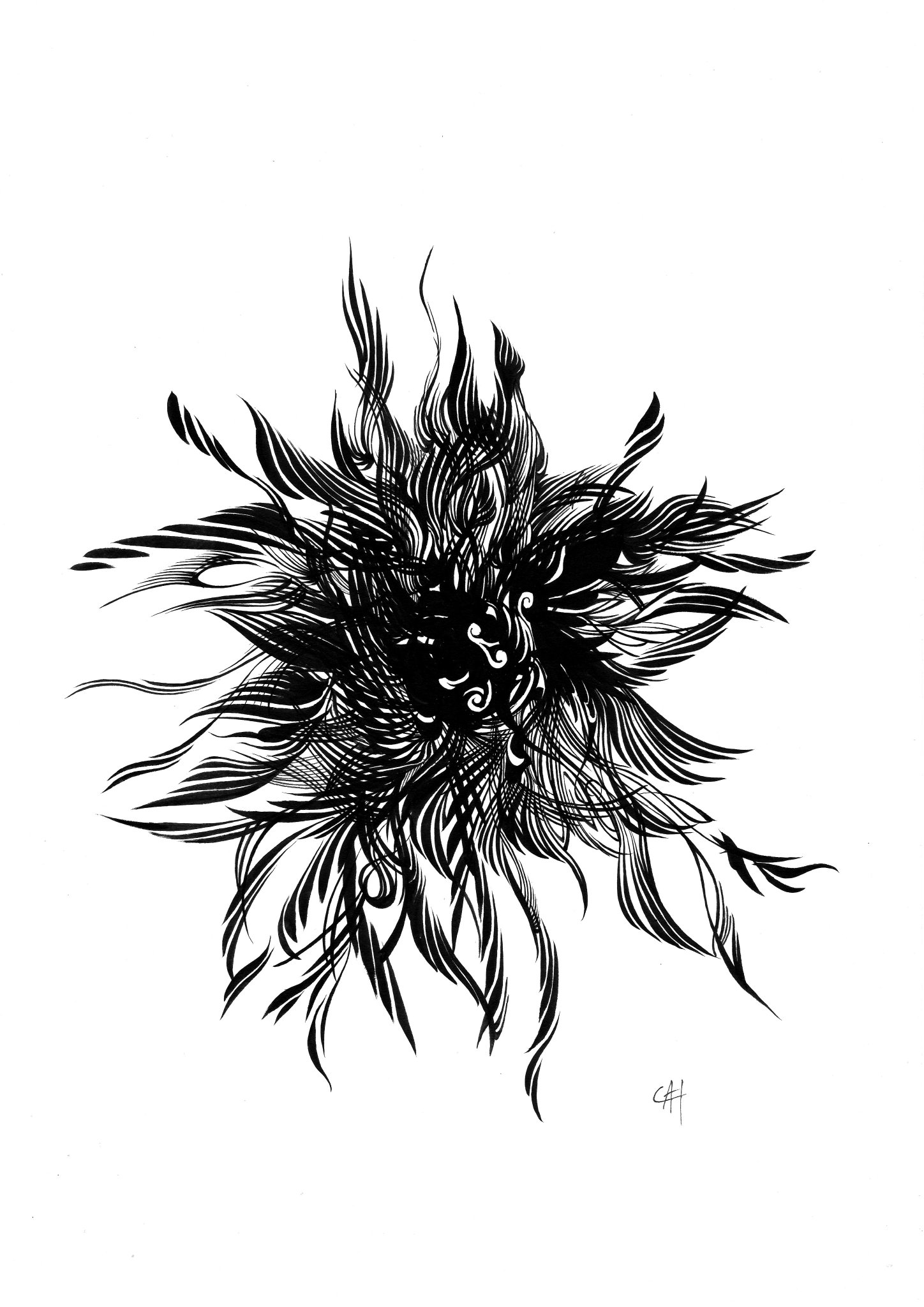 Gai ﾄﾗｲﾊﾞﾙﾃﾞｻﾞｲﾅｰ 太陽と月 トライバル Tribal Sun Moon