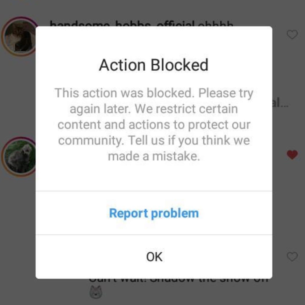 C'mon Instagram! People need to be able to get in touch during this crisis! #instagram #coronapocolypse
