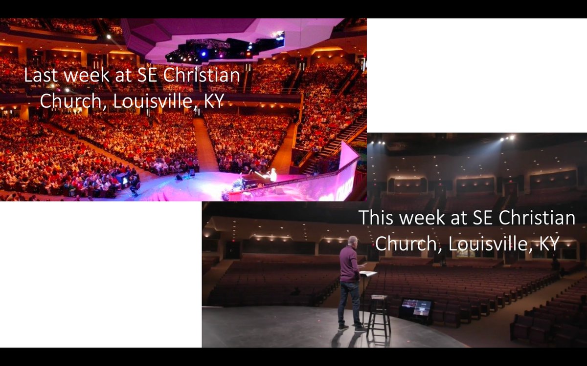 What a difference a week makes...@southeastchrist