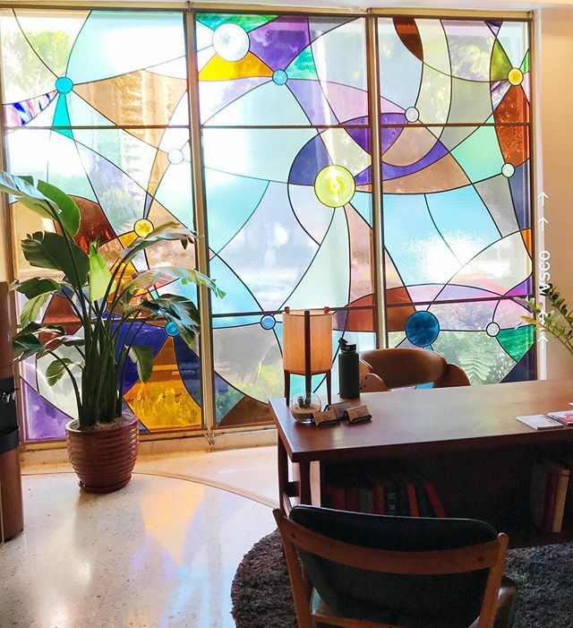 Love the stain glass <a href="/thestandard/">The Standard</a> #miami #roadtrip #bridgetbearitravels #florida #birthdayweek #hoteldesign #art #stainglass ift.tt/2vrFmmg