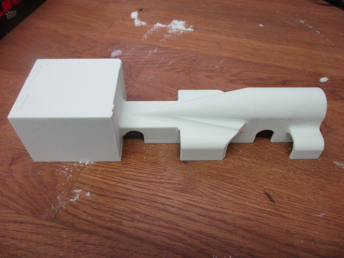 F1Momentum's tweet photo. Finished Milling one of our foam bodies for the nationals. One more to go... https://t.co/jGFEs2h3xo