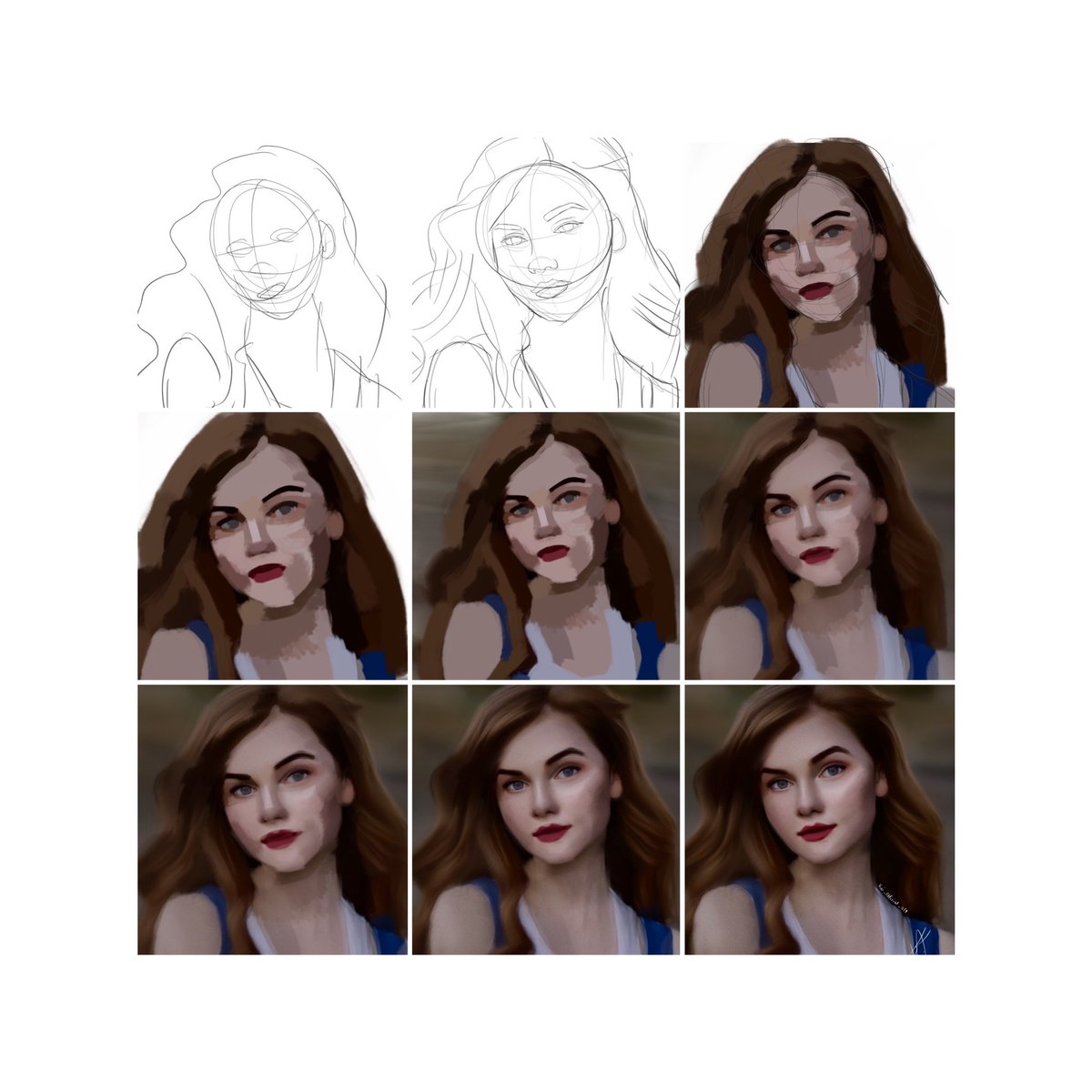 kai_0fficial_'s tweet photo. I was practising a new technique drawing hair today what do you think? #drawingoftheday #drawhair #Procreate #arty #drawingbyzzfeed #buzzfeed https://t.co/5UwY2AtrSz