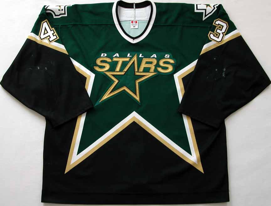 The Jersey History of the Dallas Stars 