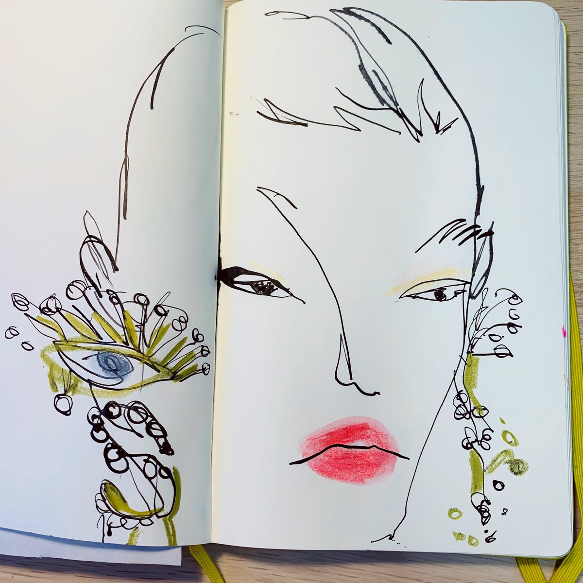 anjelicaroselyn's tweet photo. Sketchbooks https://t.co/14Skbhd4jJ