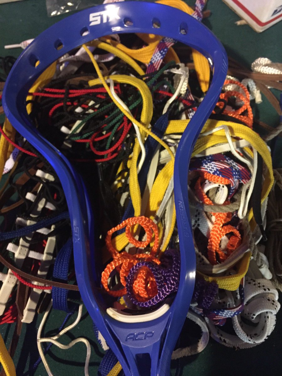 LckprtStrngDrx's tweet photo. @ConnorWilsonLAS threw down a scrap pocket stringer challenge over on Instagram. But hey why not let the only twitter peeps have some fun? Scrap stinger parts in an @STXmlax surgeon 500 U.
#WilsonChallenge https://t.co/e5MHeAoiUY