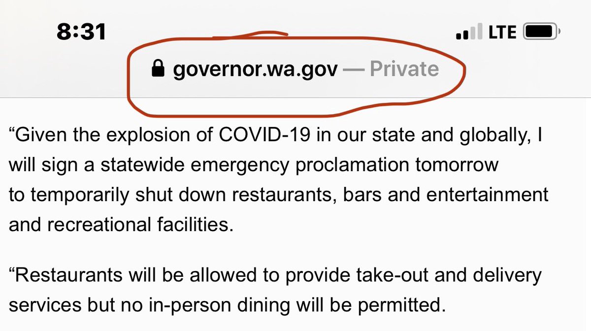 Governor Inslee shutters all bars and restaurants in WA...time to TIP HEAVY BABY!!!!!!