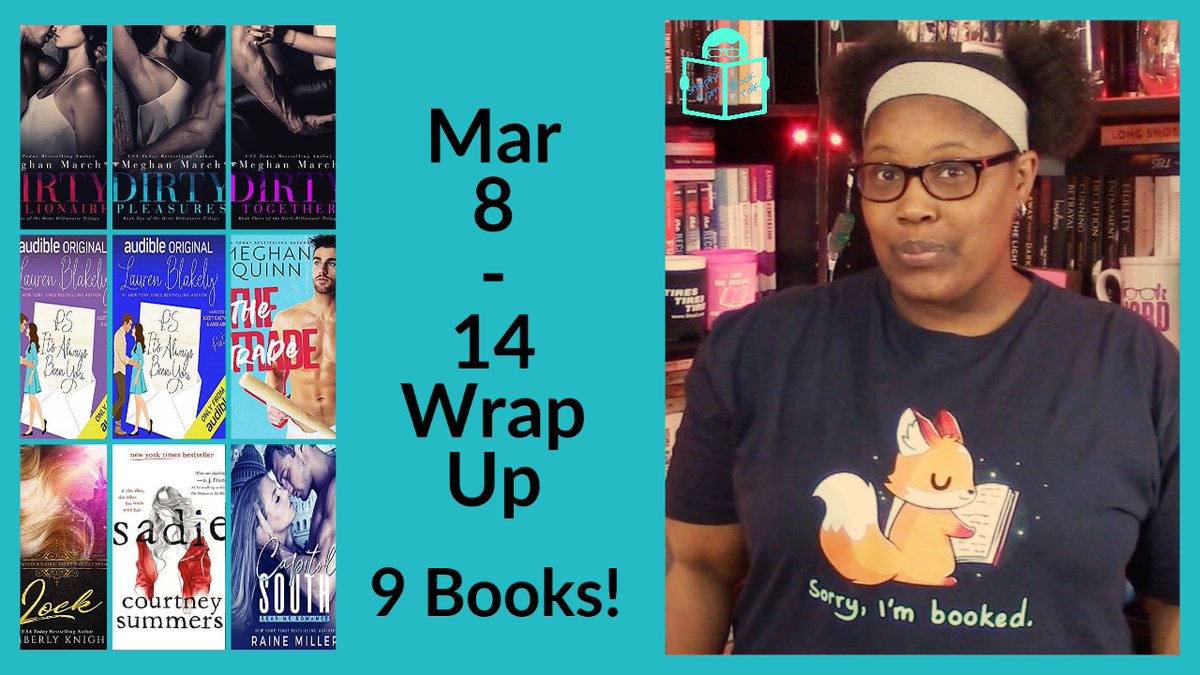 Stef_uncensored's tweet photo. Some may have been waiting for this so here it is! Week 11 Mar 8 – 14 Wrap-up: https://t.co/kUvUYrBSqJ
You may be really surprised by my thoughts, I know I was 😘.
#weeklybookreview #romancetube #blackcreator #audiobookathon #HRReadathon20 https://t.co/dwYdSffndV