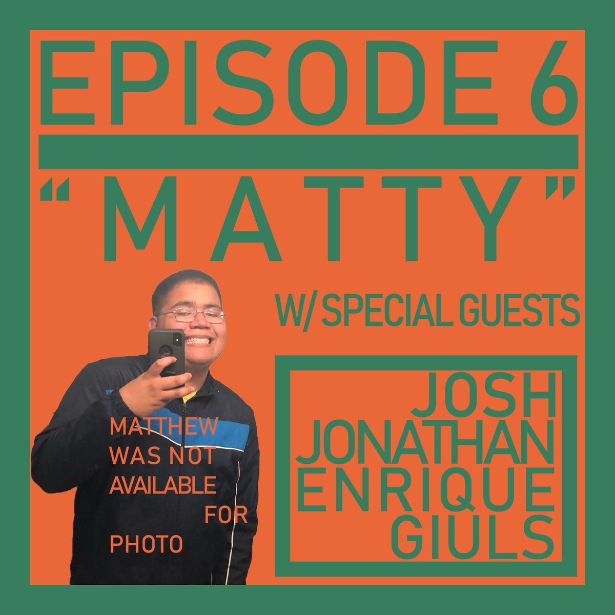 FirstTimePOD's tweet image. NEW EPISODE OUT NOW "MATTY" (FT. LOTS OF PEOPLE)
AVAILABLE ON APPLE PODCAST, SPOTIFY, YOUTUBE, AND MORE. ALL PLATFORMS FOUND HERE: anchor.fm/firsttimepatie… #FirstTimePOD