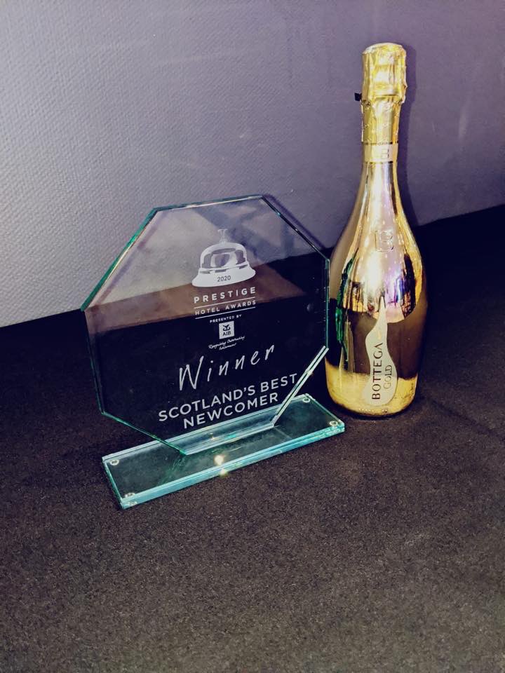 fingaledinburgh's tweet photo. Well some good news from team Fingal! We were voted Scotland’s Best Newcomer 2020 at The Prestige Hotel Awards! Delighted ❤️ https://t.co/WAby2Erdqh