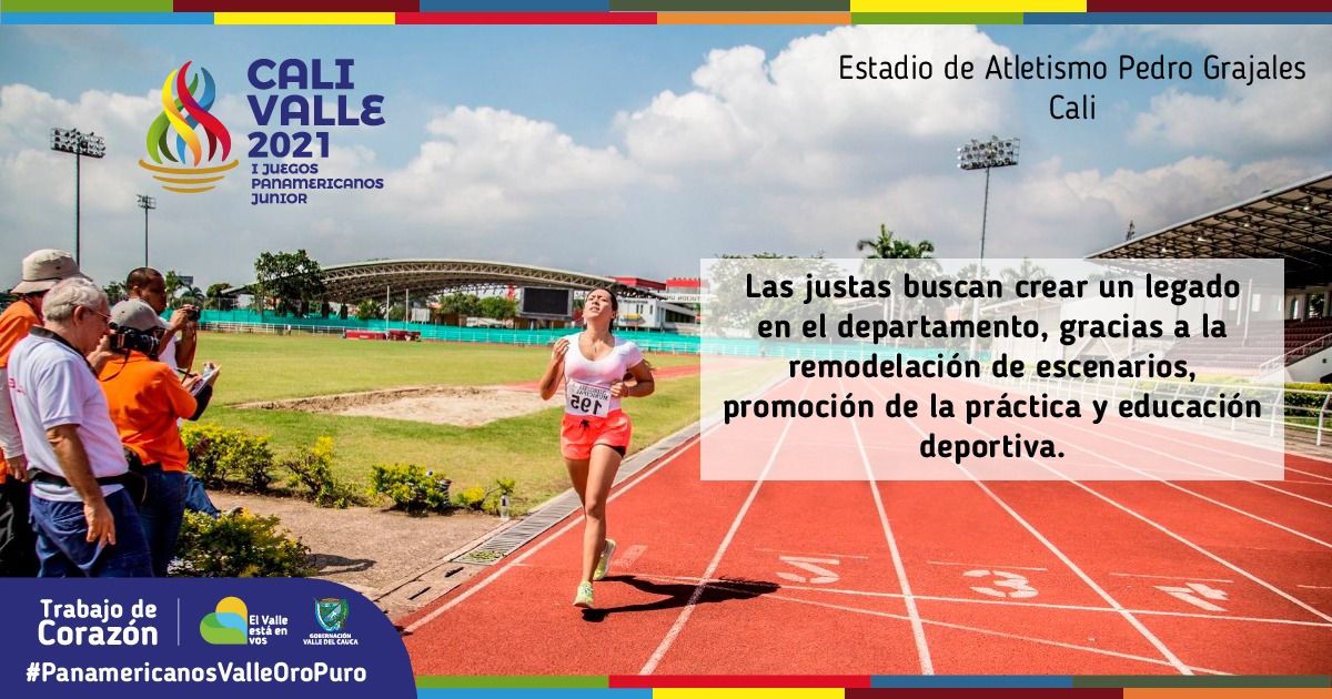 ¡El Valle del Cauca es cuna de grandes ídolos! En nuestro departamento el deporte se vive a ritmo de salsa porque somos potencia deportiva de Colombia y América. En el 2021 haremos historia al ser la casa de los Primeros Juegos Panamericanos Junior. #PanamericanosValleOroPuro