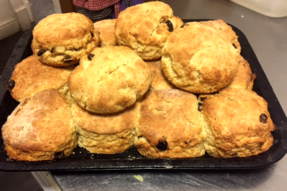 DebsTeaRoom's tweet photo. Scones are baked daily and are ready by 10:30am every morning 

#scones #baking #morning https://t.co/INihf3xd5n