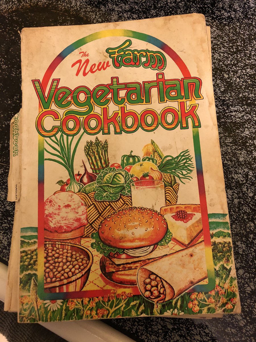 The recipe is from our well worn copy of the New Farm Vegetarian Cook Book. Love those dirty hippies. We add broccoli and veggie sausage to ours.