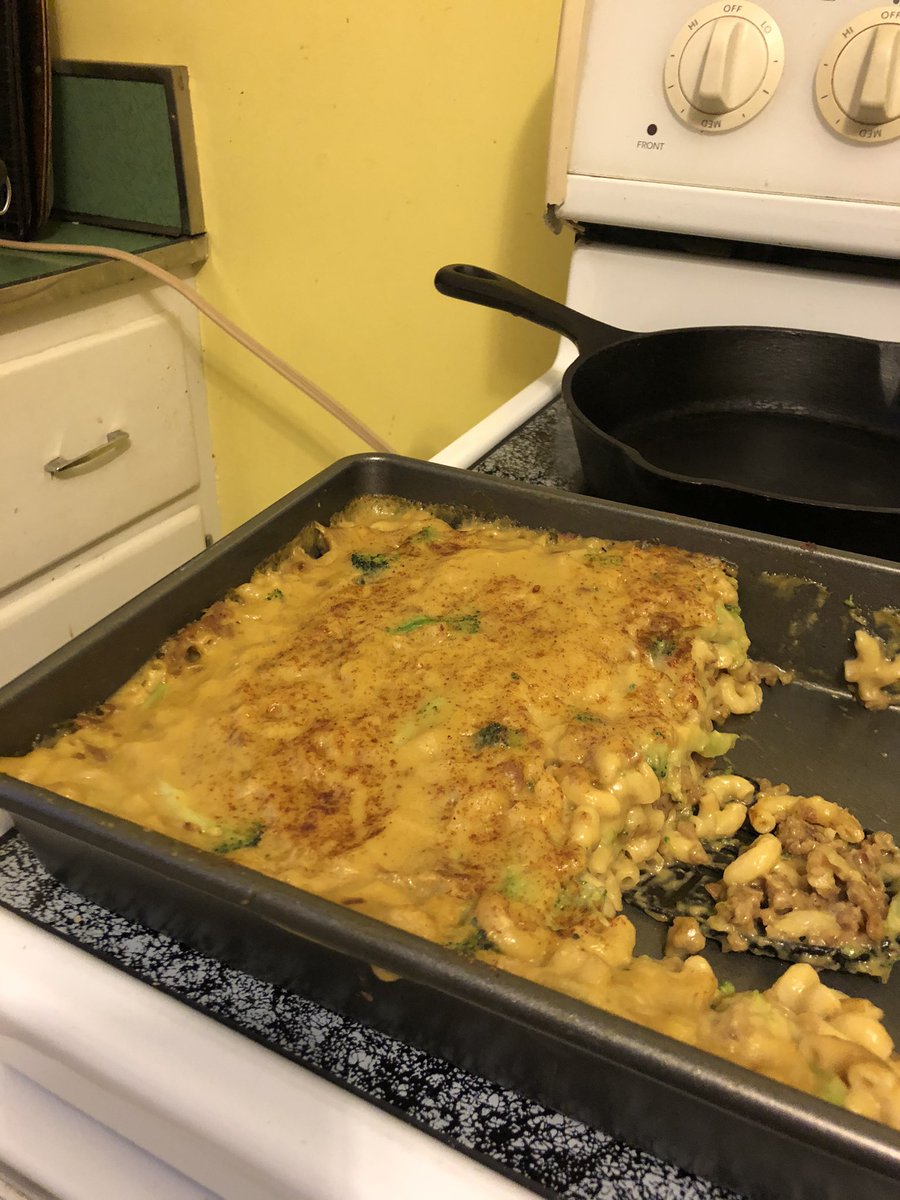 Tonight was vegan Mac & Cheese sorry didn’t get a photo before we served it.