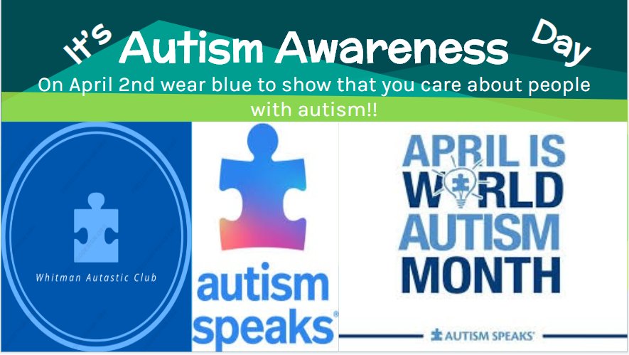 JoeCoraggio's tweet photo. To Anyone Sick of the COVID19:

My 12 year old son was forced to stay from school this week by our Governer/city officials of Wauwatosa. Him &amp; his Austism Club members @ Whitman MS need help  supporting his little sister. Wear/Display Blue 4 autism awareness on 4/2! #autismspeaks https://t.co/dSQmL5ELY7