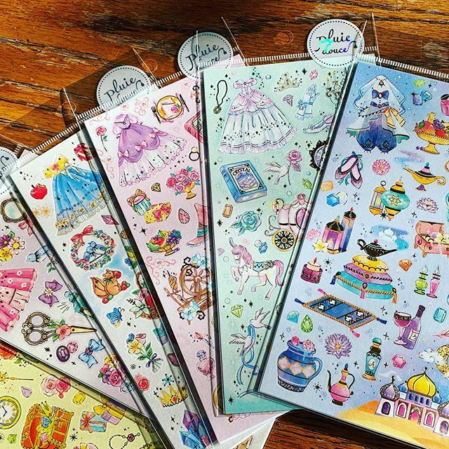 mautioshop's tweet photo. Which princess #princessstickers #disneyinspired #jasmine #arabia #rapunzel #snowwhite is your favorite? #mindwave #pluiedouce #japanesestickers #pearlescent #pearlescentstickers #sleepingbeauty. I think the next giveaway will have something to do with these. https://t.co/Y8unaRNpQw