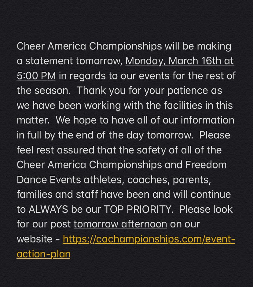 Cheer America (@cachampionships) on Twitter photo 
