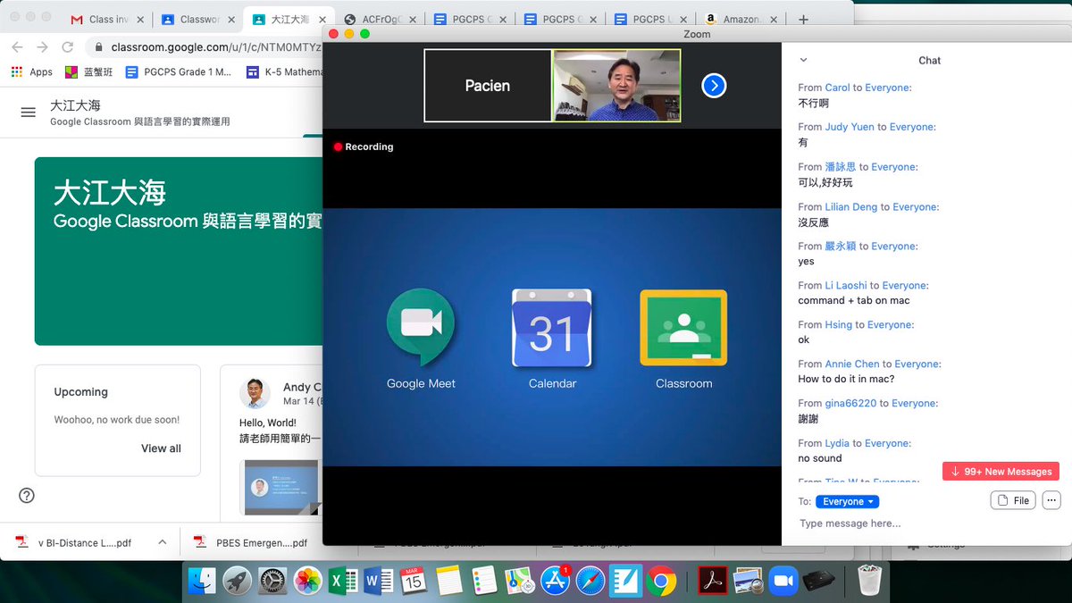 Learn how to use google meet, google calendar and google classroom to support remote learning in the future. Hope everyone stay well and safe.