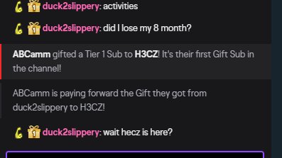 Hecz is a steakbake, GG