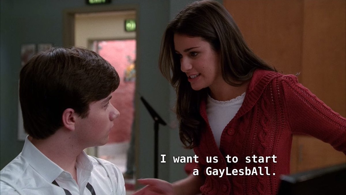 I’ll start a GayLesbAll with you, Rachel